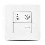 Zencelo 1 Gang Full-Flat Bell Switch