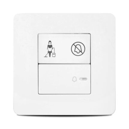 Zencelo 1 Gang Full-Flat Bell Switch